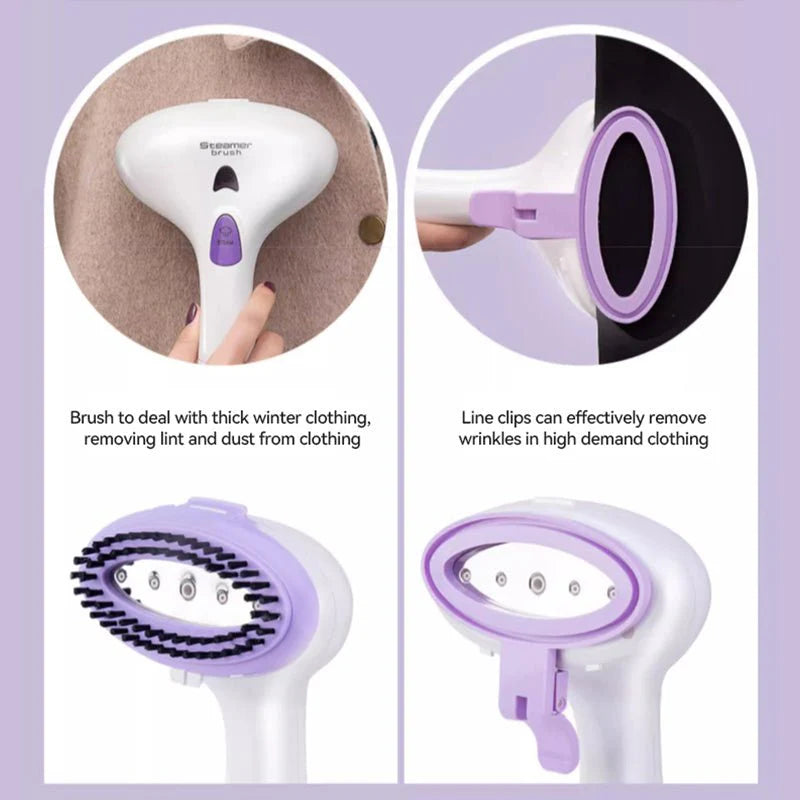 Portable Handheld Clothes Steamer with Travel Bag