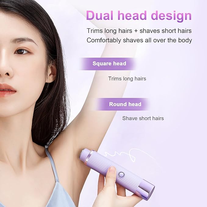 2-in-1 Double Head Electric Shaver