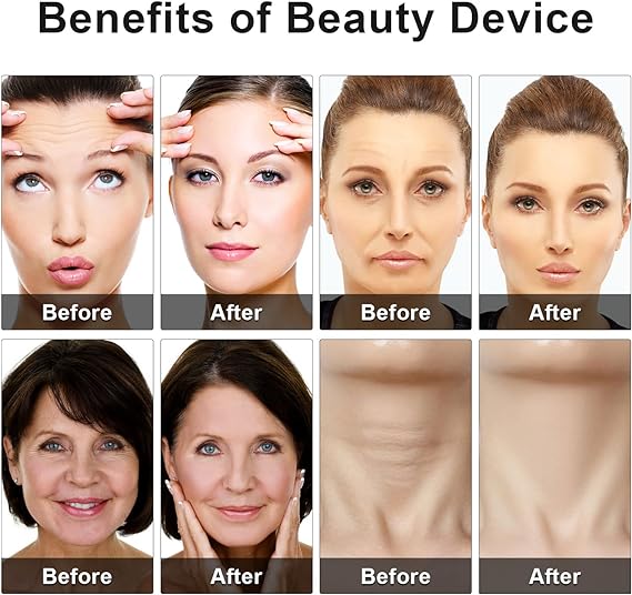 Eye Beauty Device | Red & Blue Light Skincare Wand for Radiant Skin