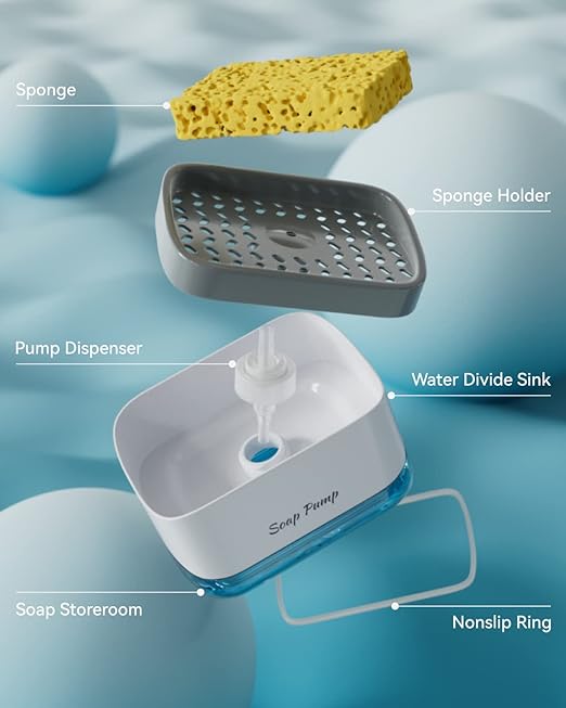 Liquid soap dispensers